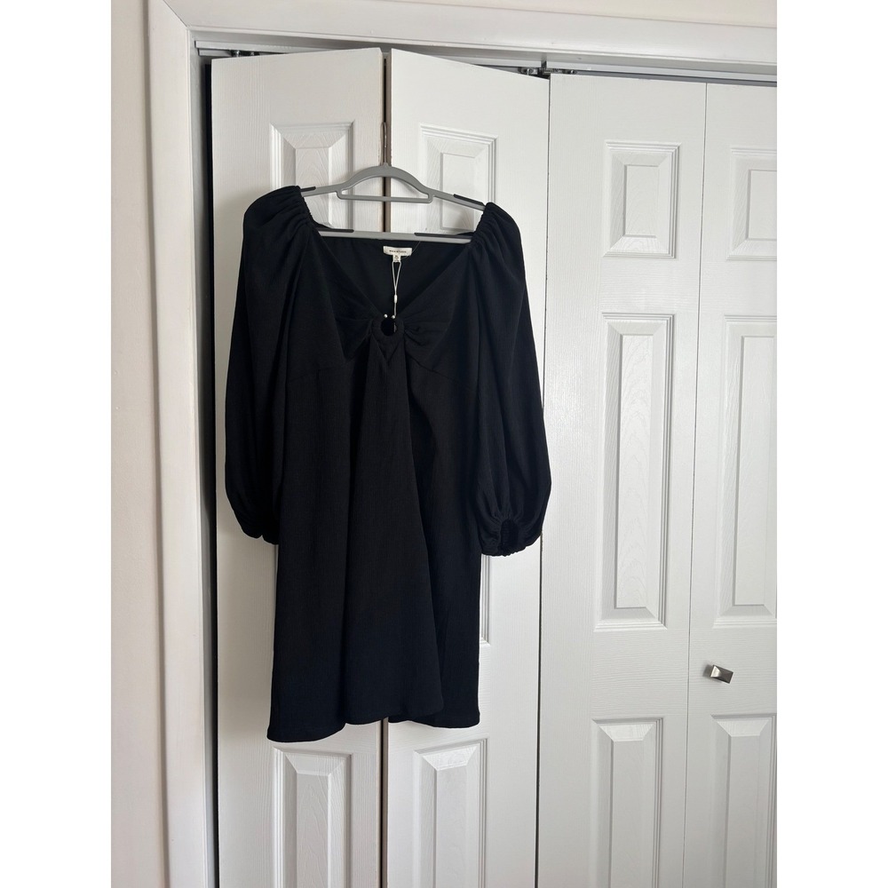 Max Studio Textured Off-Shoulder Dress – Size XL NWT MSRP $178 - Picture 3 of 9